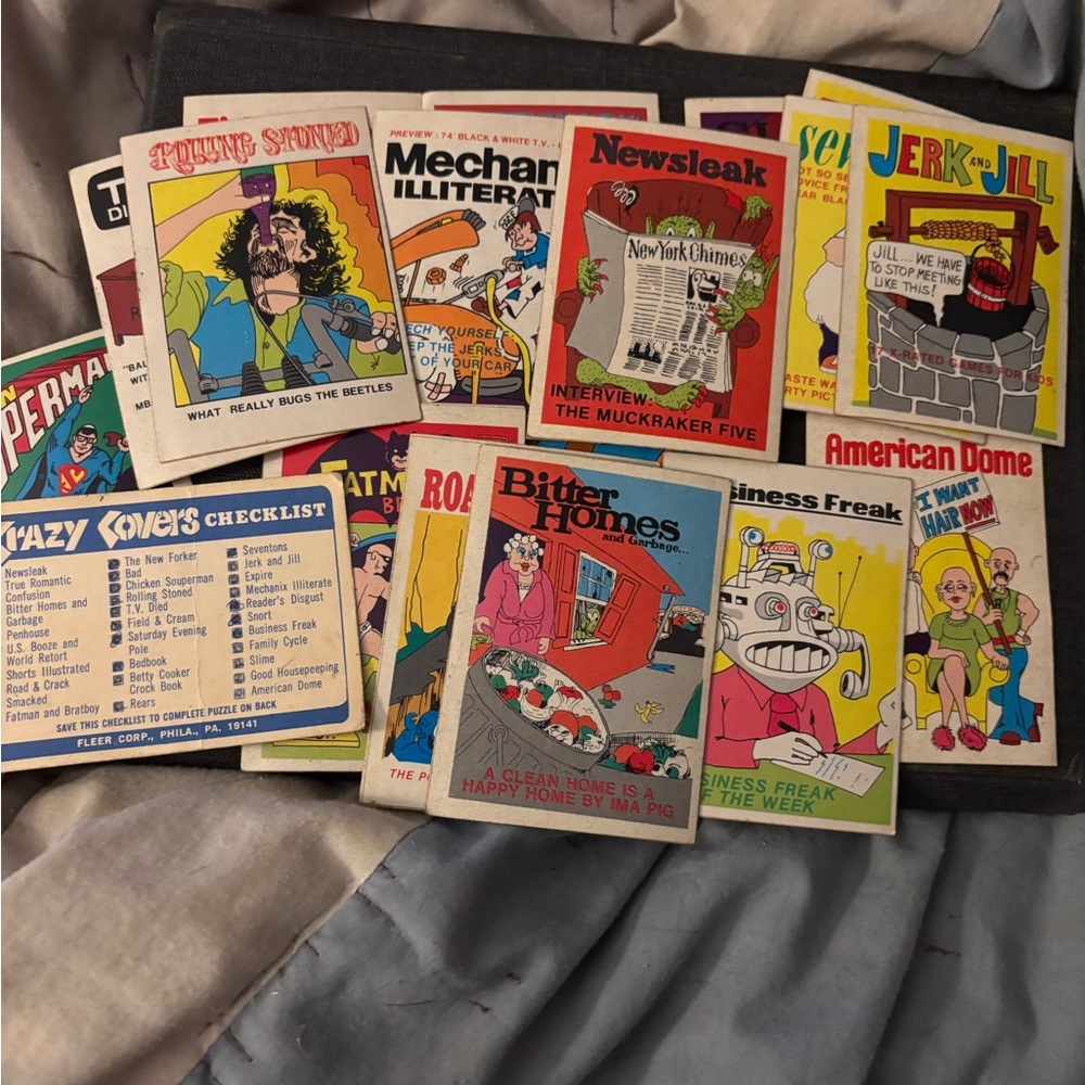 Vintage stickers